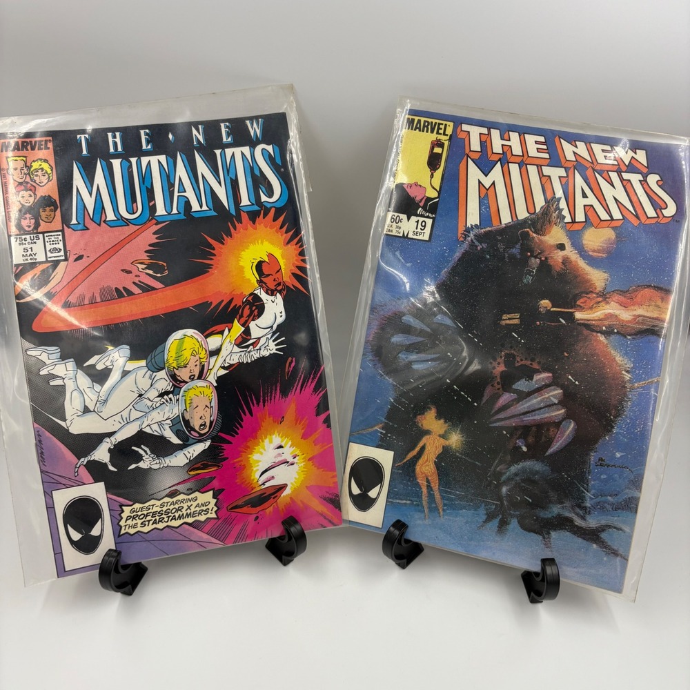 Marvel The New Mutants Comic Books Issues 19 51 Starjammers